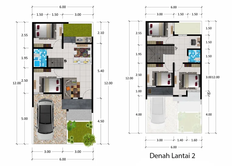denah